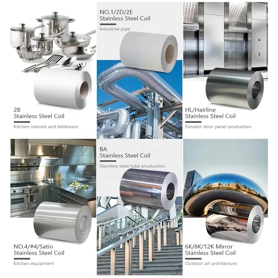 0.3*1000*1500mm 316 Stainless Steel Coil One Coil Weight of 5-8 TONS Durability Material 2