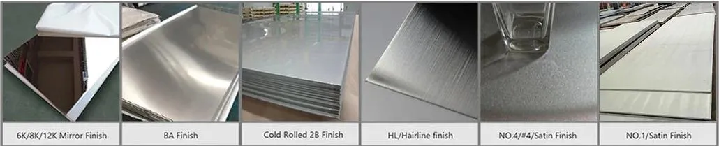 AISI Ss Color Sheet 8K Golden Mirror Finish 201 304 316 Decorative Stainless Steel Sheet Plate 0