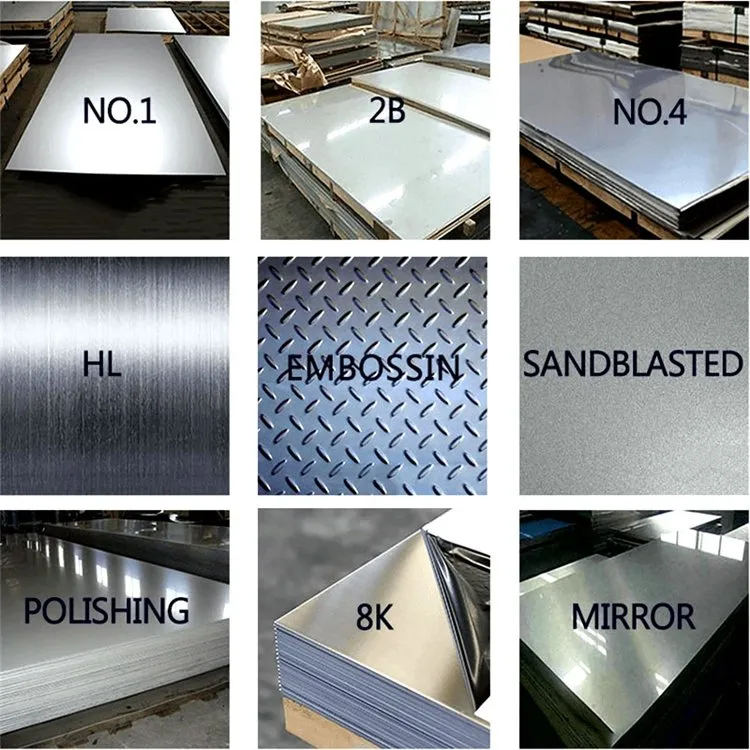 Length 1000-6000mm 316 Stainless Steel Plate GB / ASTM Standard 0