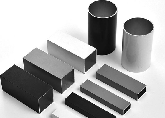 Buy 7001 6061 T6 Rectangular Aluminum Pipe And Tubing 10mm-150mm online manufacture