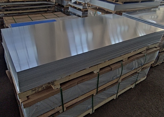 Buy Mirror Finish Aluminium Sheet 2400 X 1200 H14 H24 H32 3003 3004 3A21 5051 5056 online manufacture
