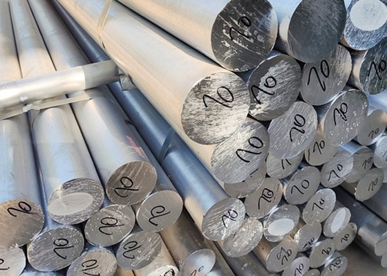 Billet Solid Aluminum Bar Extrusions 6061-T6 6063 Alloy Round