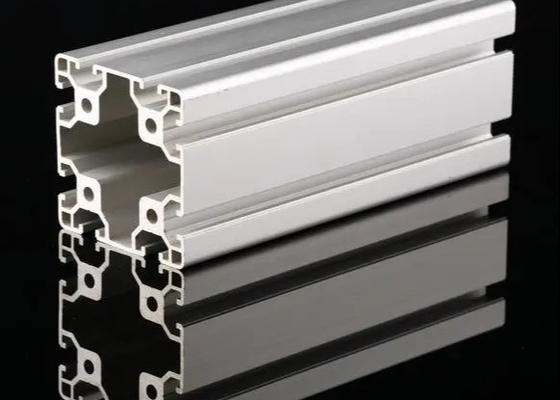 6101 6063 Thin Aluminum Window Frame Extrusion Profiles Section