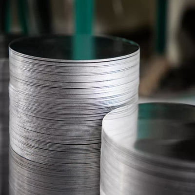 Round Disc Alloy Aluminum Circle Plate 1050 1060 1100 Temper O Industrial For Pot