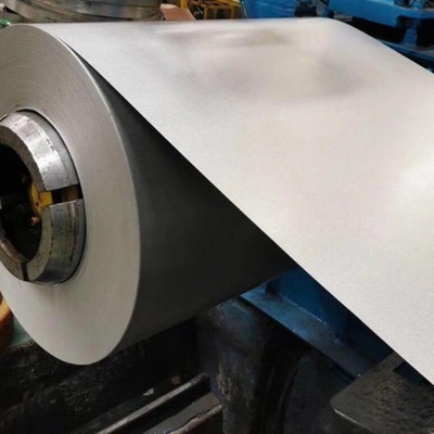 Color Prepainted Galvalume Steel Coils SGLCC 55% AZ70 G550 1000mm Width