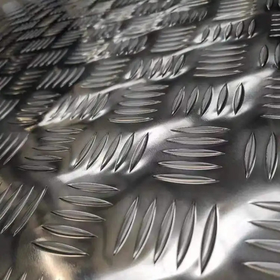 6063 T6 4 X 8 Tear Drop Aluminum Diamond Plate Embossed Checkered 6061 6063 10mm