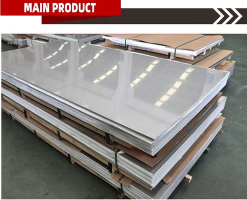 201/202/301/302/303/304/304L/304n1/309S/310S/316/316L/316ti/316n Single Side Mirror Stainless Steel Sheet Plate