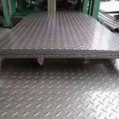 Ss 304 Embossed Stainless Steel Sheet Diamond Checkered Embossing Plate
