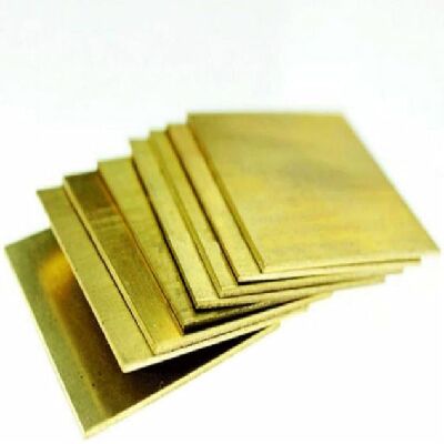 C36000 Free Cutting Brass Plate 1mm-50mm Leaded Excellent Machinability For CNC Parts