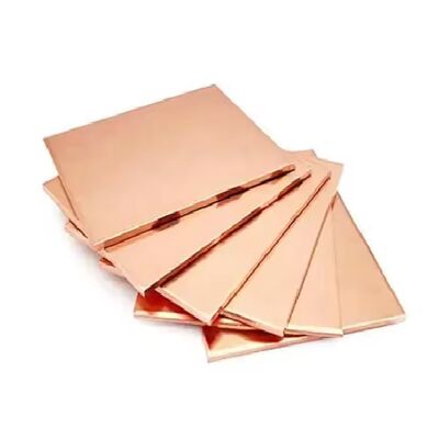 Custom Size Pure Copper Sheet Cutting Service Available For Multiple Industrial Uses